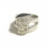 Anello Teschio con basco