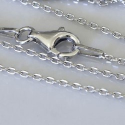 Catena forzatina rodiata  cm.45