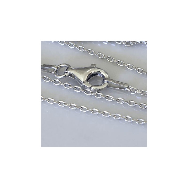 Catena forzatina rodiata  cm.45