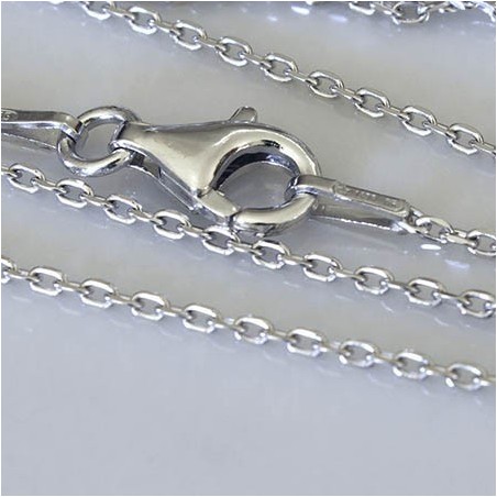 Catena forzatina rodiata  cm.45