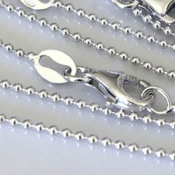 Catena microsfere lucide mm.1