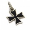 Croce templare smaltata piccola