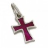 Croce templare smaltata piccola