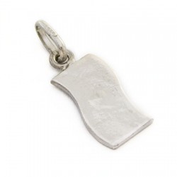 Bandiera italiana ciondolo smaltato