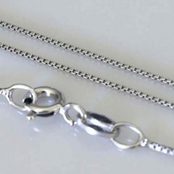 Catena veneziana rodiata leggera