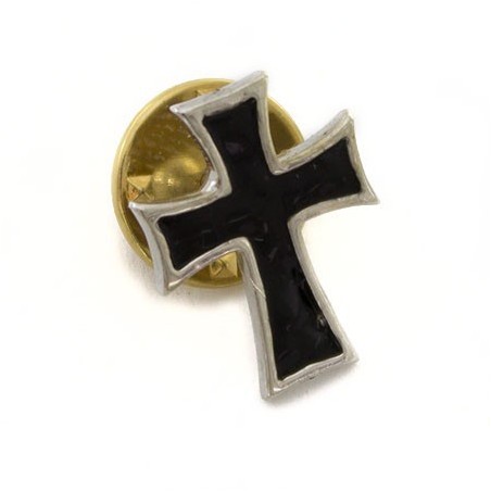 Spilla Croce Templare lunga