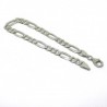 Bracciale uomo tre+uno piatta mm.6
