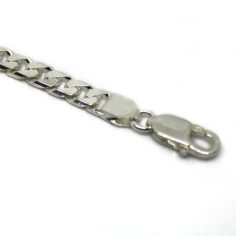 Bracciale uomo gourmette mm.7