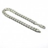 Bracciale uomo gourmette rigata