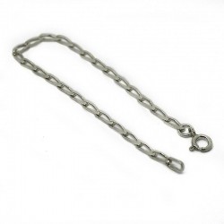 Bracciale gourmette allungata mm.3
