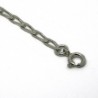 Bracciale gourmette allungata mm.3