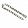 Bracciale gourmette allungata mm.6