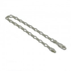 Bracciale gourmette due+uno