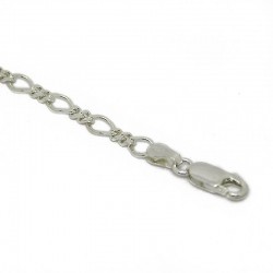 Bracciale gourmette due+uno