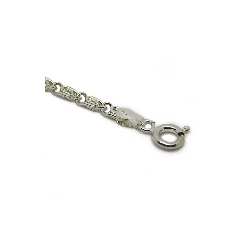 Bracciale maglia lumachina mm.3