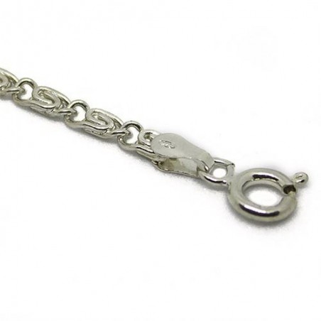 Bracciale maglia lumachina mm.3
