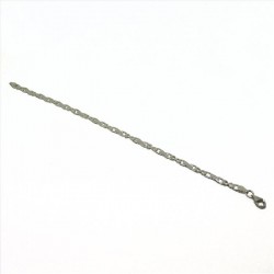 Bracciale maglia pinzetta schiacciata mm.5