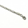 Bracciale maglia pinzetta schiacciata mm.5