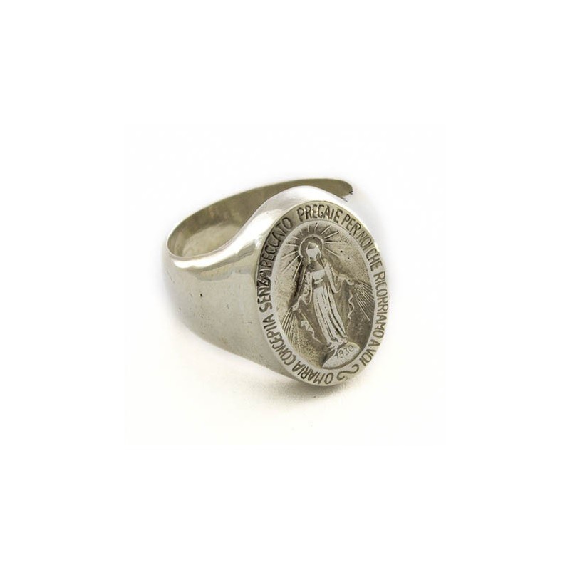 Anello Immacolata Concezione 21x15