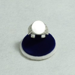 Anello uomo inciso ovale 15x17