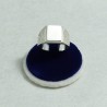 Anello uomo inciso rettangolare