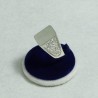 Anello uomo inciso rettangolare