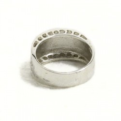 Anello donna inciso con galleria