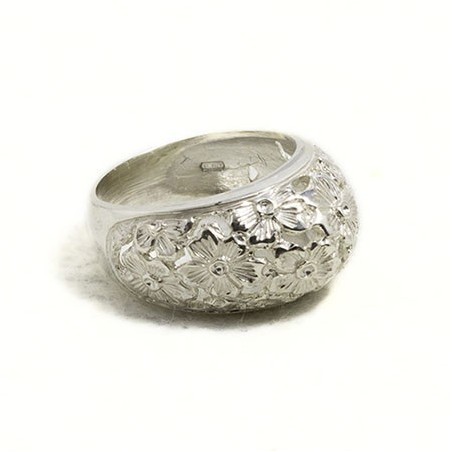 Anello donna inciso con punta