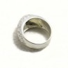 Anello donna inciso con punta