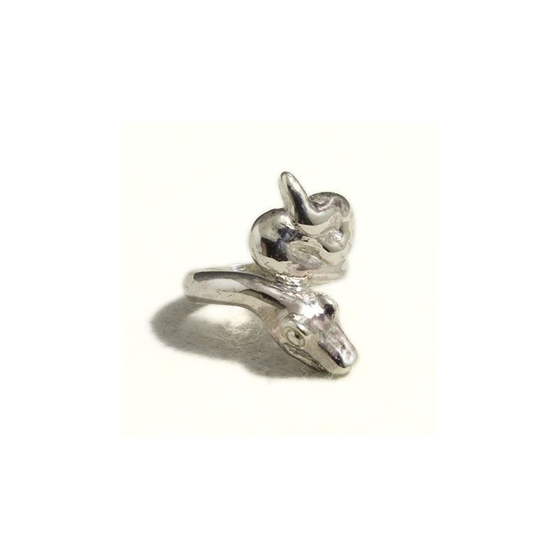 Anello serpente liscio