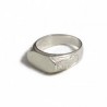 Anello uomo inciso ovale