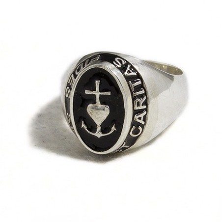Anello Fede Speranza Carità