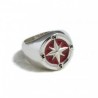 Anello uomo Rosa dei Venti